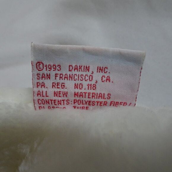 Vintage 1993 Dankin RCA Chipper Plush 11" - Picture 6 of 9